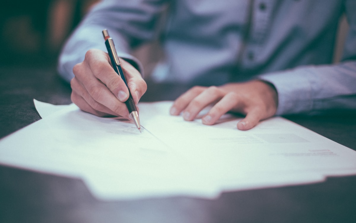 Signing approval documentation