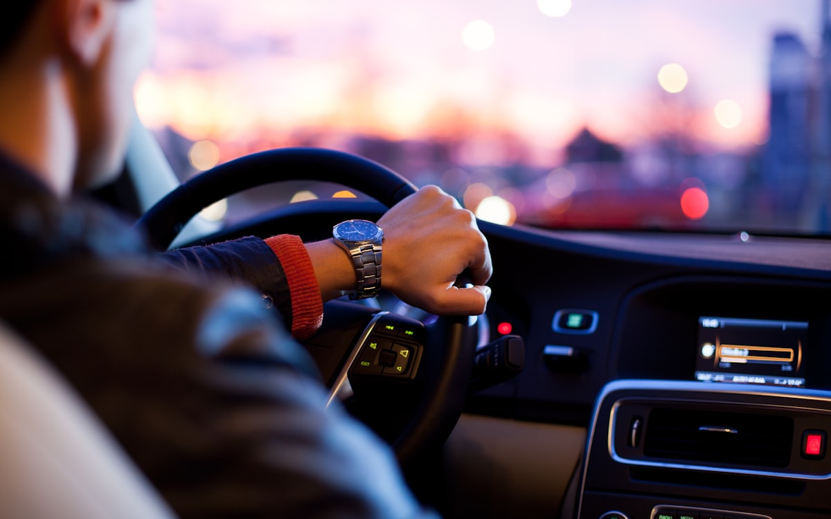 Driving a vehicle in the city
