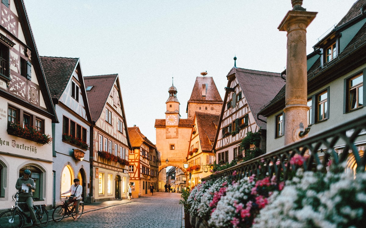 European city street
